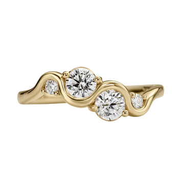 Artemer Oceania Brilliant Diamond & Gold Ring