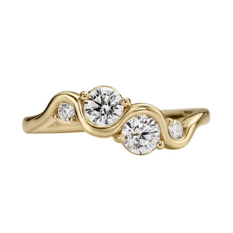 Artemer Oceania Brilliant Diamond & Gold Ring