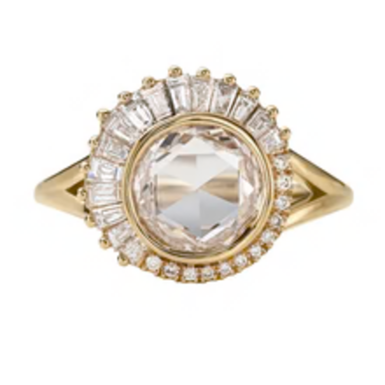 Artemer Rise OOAK Modified Brilliant Diamond Engagement Ring