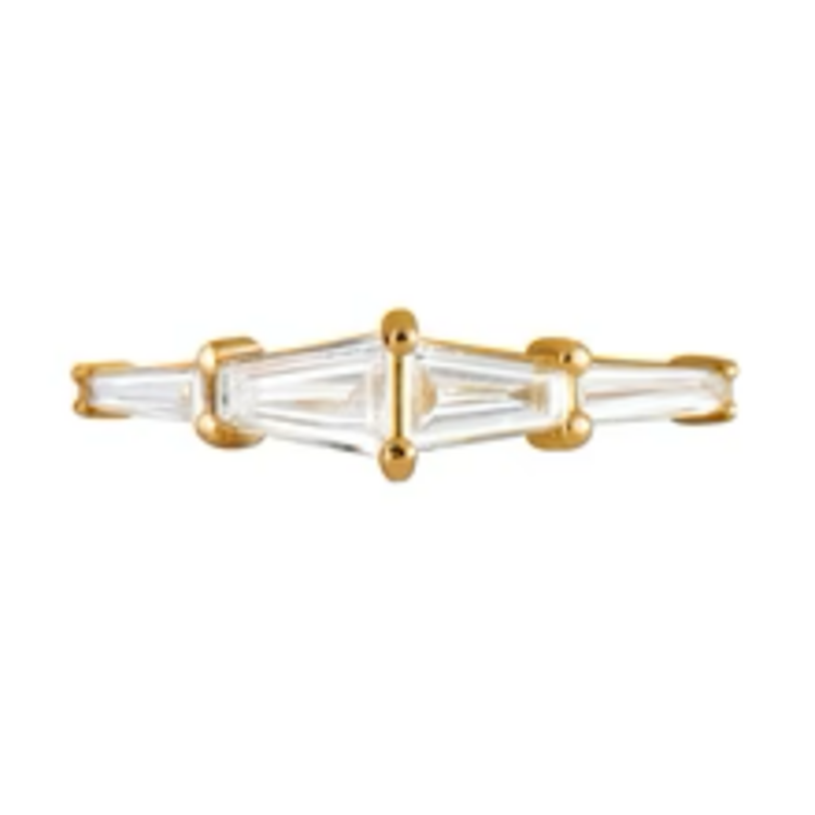 Artemer Tapered Baguette Engagement Ring