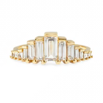 Artemer Baguette Cut Diamond Ring - 1.5 carat