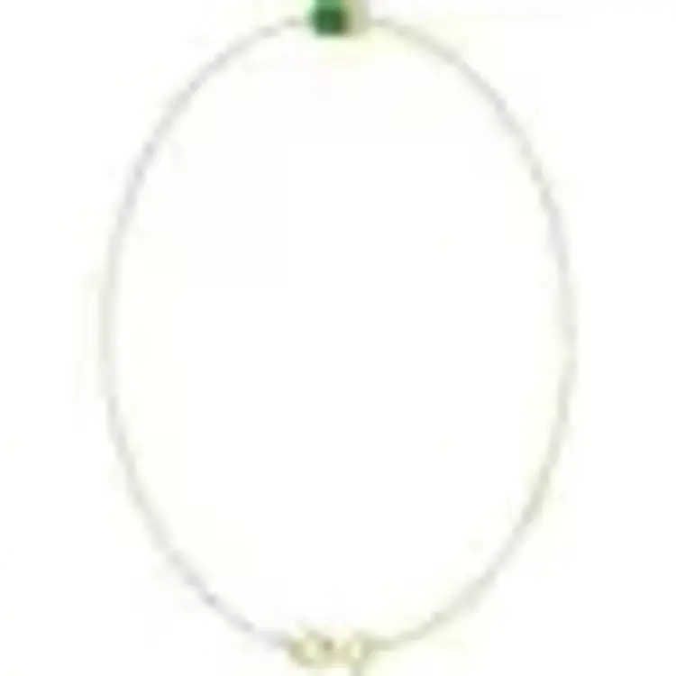 Elements by E79 14K YG Lab-Grown Emerald Bracelet