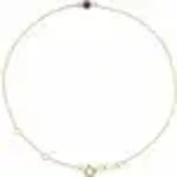 Elements by E79 14K YG Natural Amethyst Bezel-Set Solitaire Bracelet