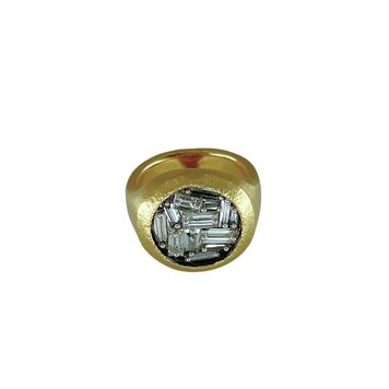 TAP Pin-set Baguette Diamond Ring