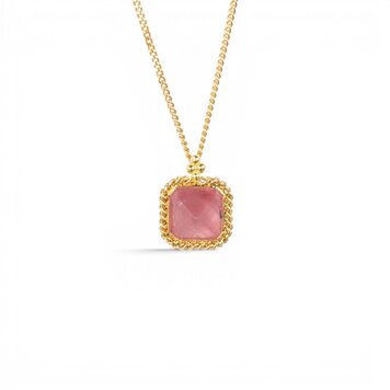 Amali One-of-a-Kind Rhodonite Necklace
