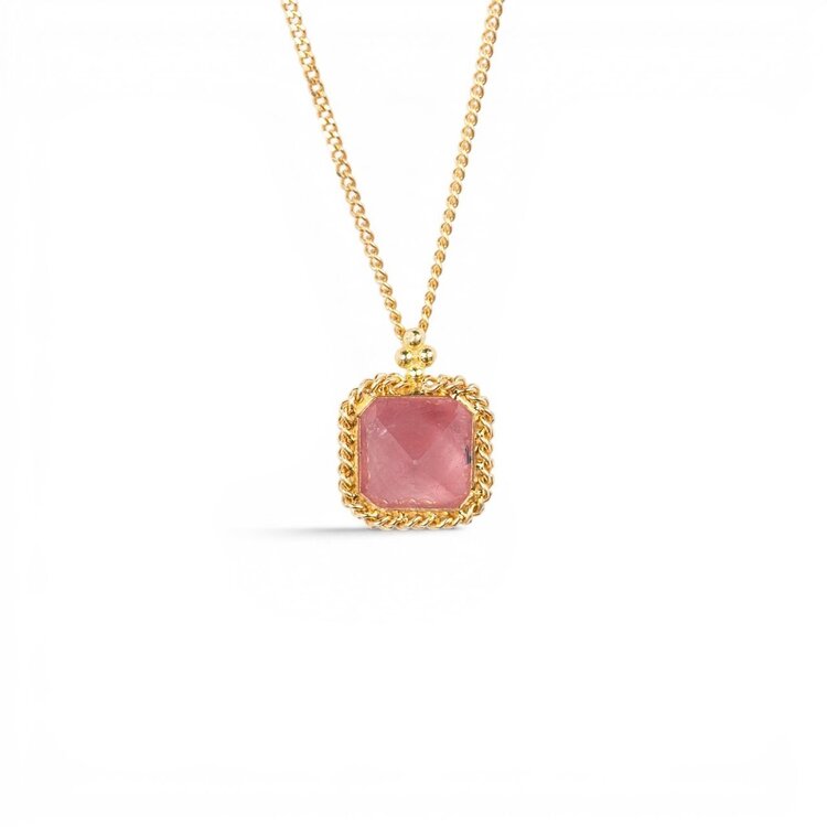 Amali One-of-a-Kind Rhodonite Necklace