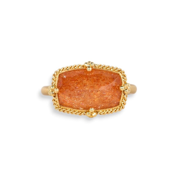 Amali One-of-a-Kind Sunstone Ring
