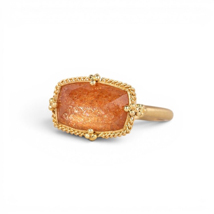 Amali One-of-a-Kind Sunstone Ring