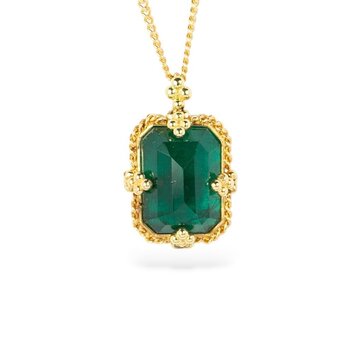 Amali One-of-a-Kind 4.93 ct Emerald Necklace
