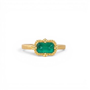 Amali One-of-a-Kind Emerald Ring