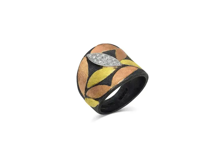 Alishan Multi Color Petals Cigar Band