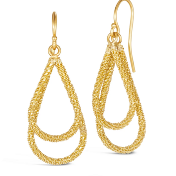 Amali Double Tear Drop Earrings