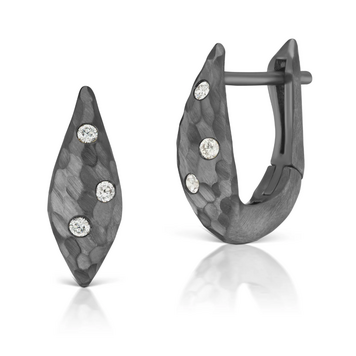 Dana Bronfman Marquita Hammered Huggies