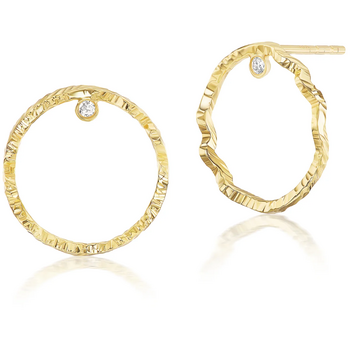 Dana Bronfman Open Silhouette Stud Earrings