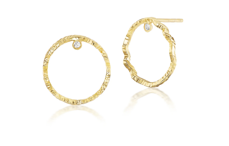 Dana Bronfman Open Silhouette Stud Earrings