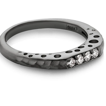Dana Bronfman Oculus Bar Stack Ring