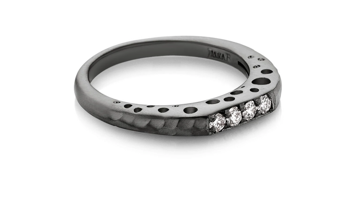 Dana Bronfman Oculus Bar Stack Ring