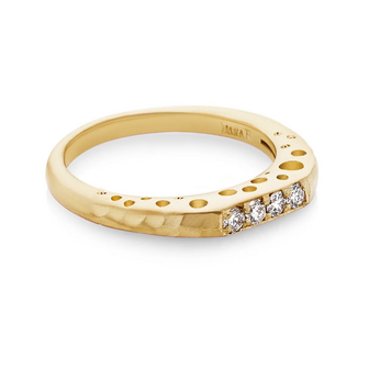 Dana Bronfman Oculus Bar Stack Ring