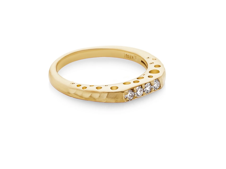 Dana Bronfman Oculus Bar Stack Ring
