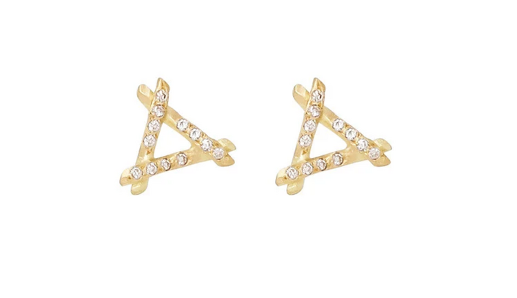 Dana Bronfman Diamond Trina Stud Earrings