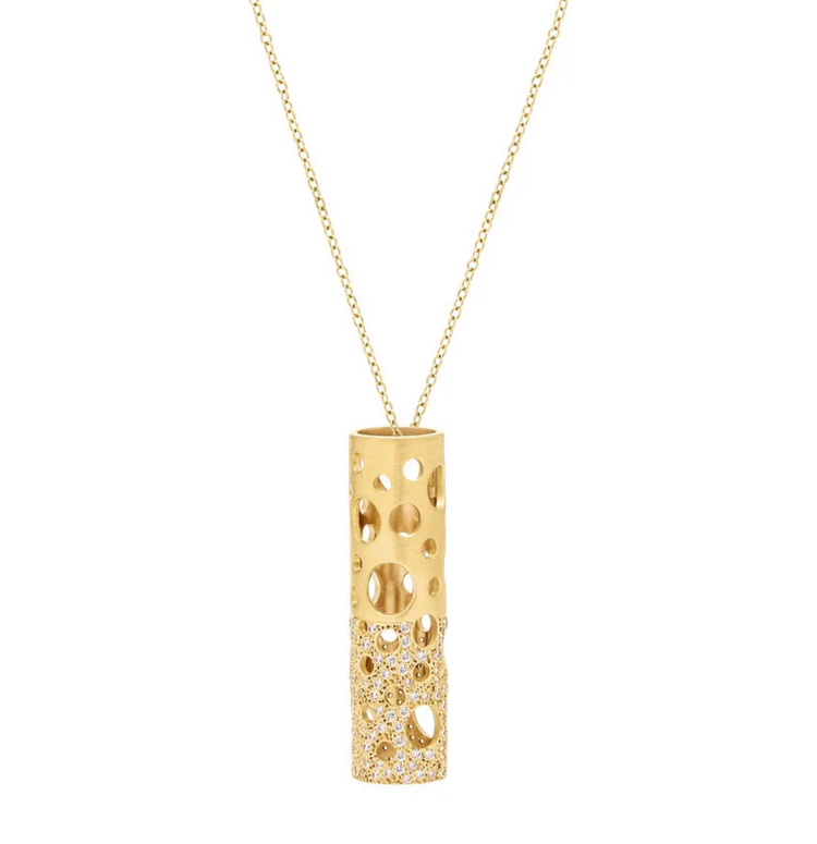 Dana Bronfman Half Pavé Holly Pendant