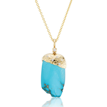 Dana Bronfman Sleeping Beauty Sliced Pendant