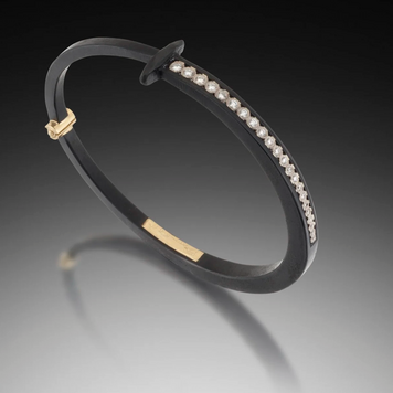 Pat Flynn Tapered Stripe Nail Bracelet