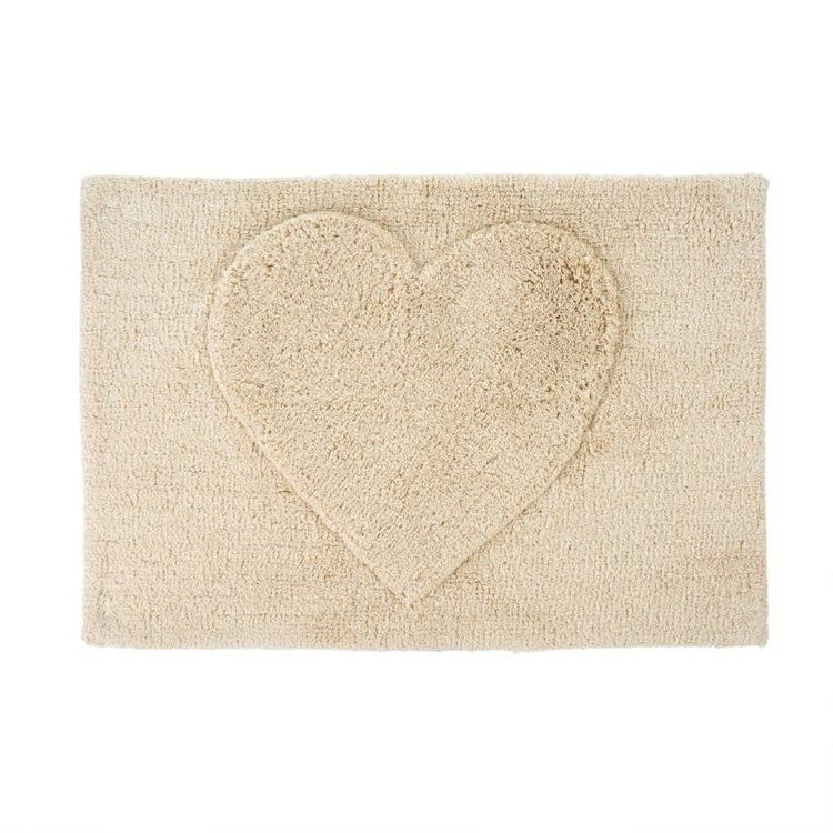 Indaba Heart Bath Mat Ma Maison + Co. Ma Maison + Co.