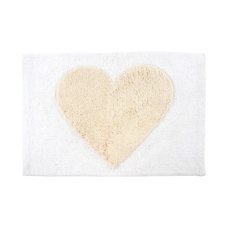Indaba Heart Bath Mat Ma Maison + Co. Ma Maison + Co.