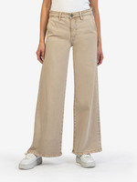 KUT from the Kloth Jean High Rise Fab Ab Wide Leg (Sand)