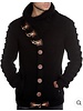 Black Edition Button Up Sweater