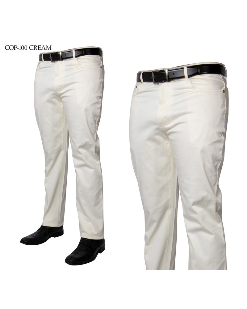 Prestige Tailored Denim Cotton Pants