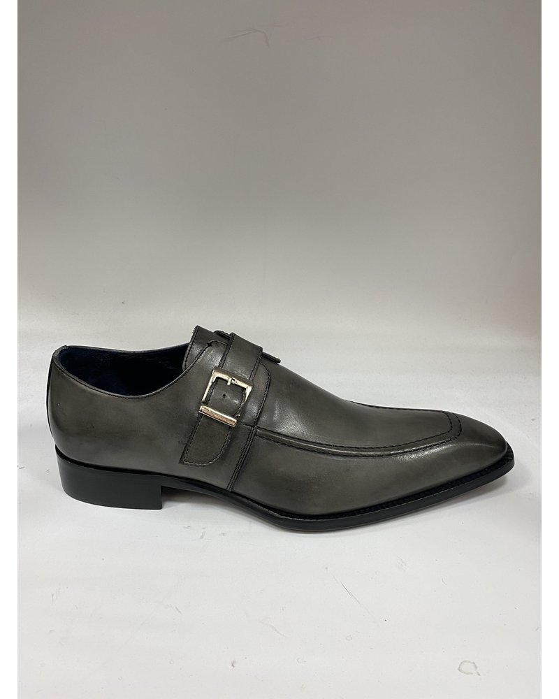 Duca Monk Strap Leather Shoe (Garda)