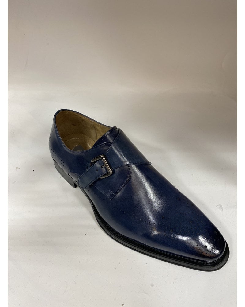 Giovanni Monk Strap Leather Shoe