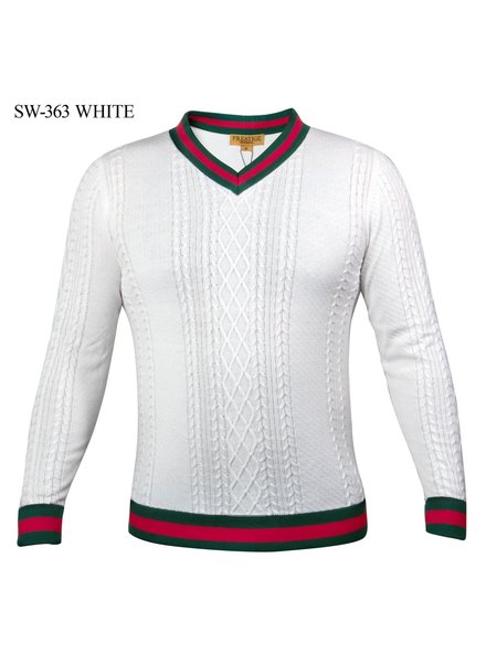 Prestige L/S Web Cable Knit Sweater