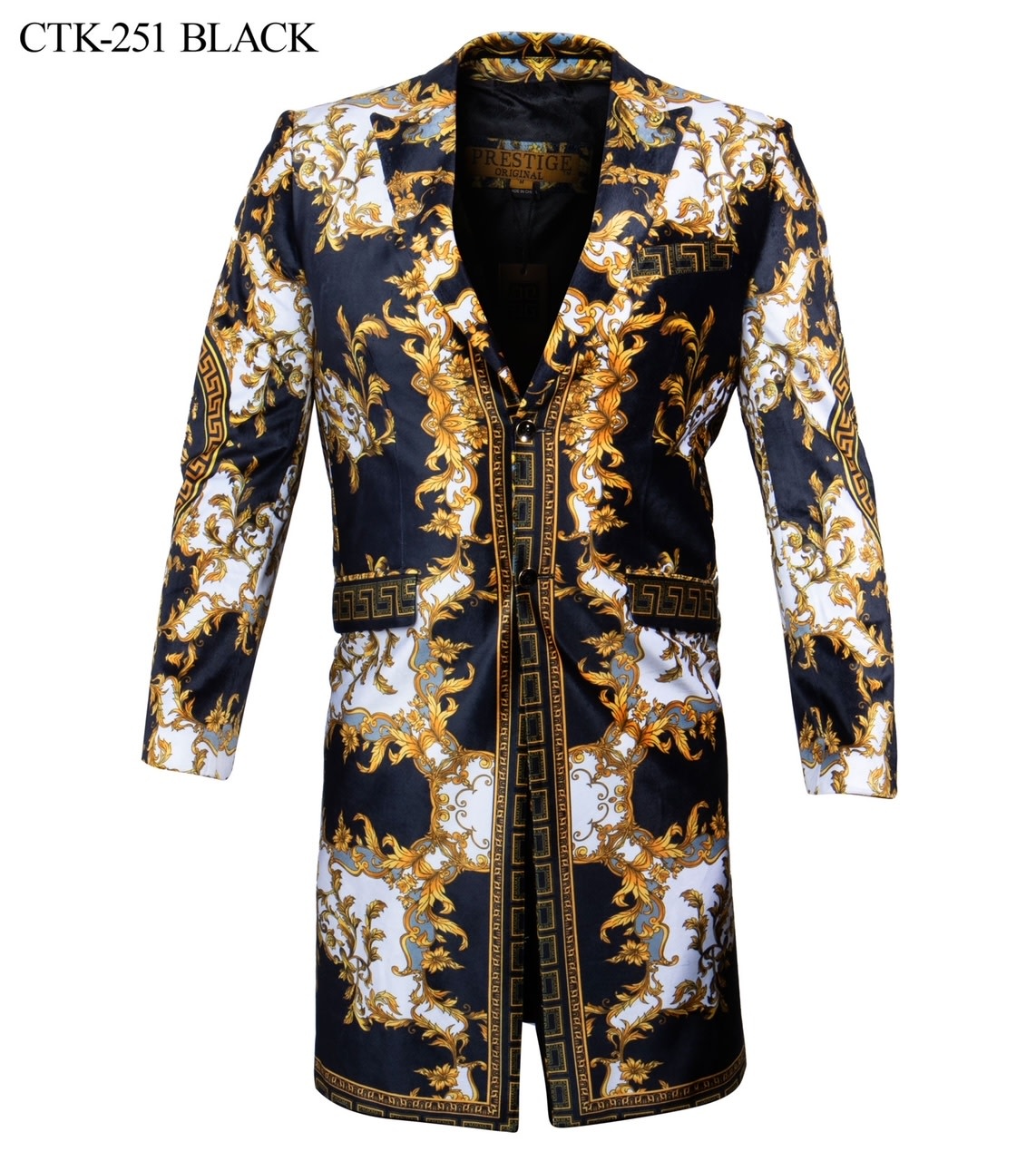 versace print suit