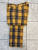 Lanzzino Wool Flannel Plaid Slack