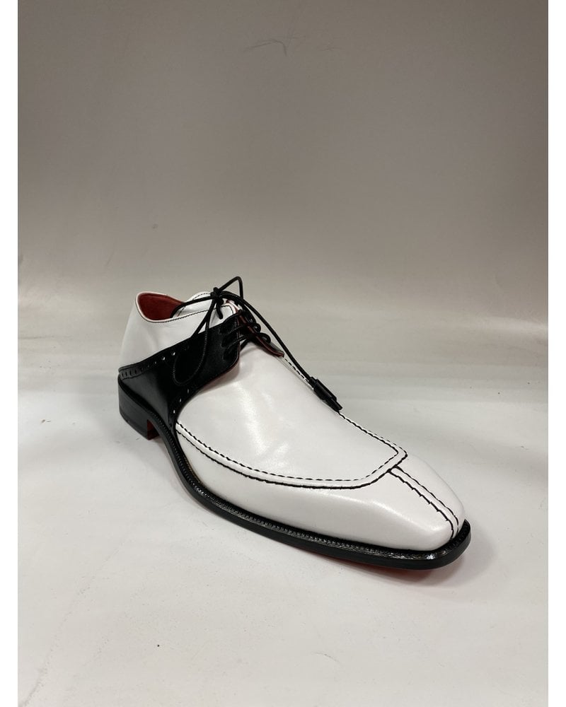 Emilio Franco Split Toe Leather Shoe