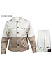Prestige Denim Style 2Tone Jacket Set