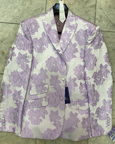 Blu martini blazer top