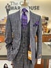 Steven Land Window Pane Vested Suit (Baresi)