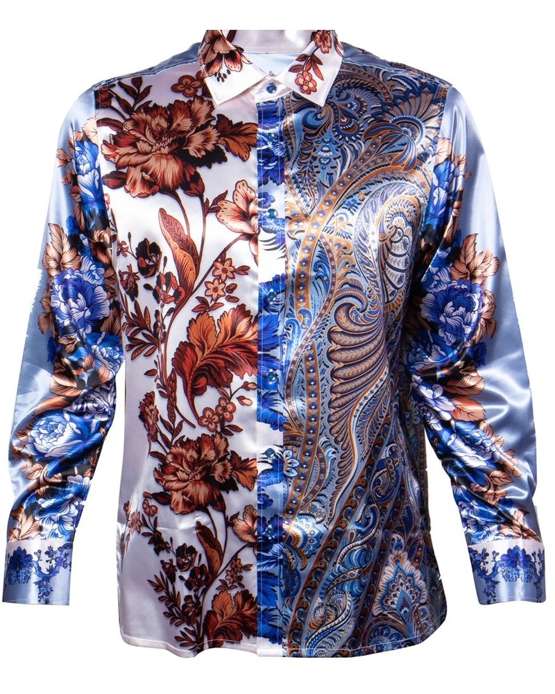 Prestige L/S Paisley Digital print Shirt