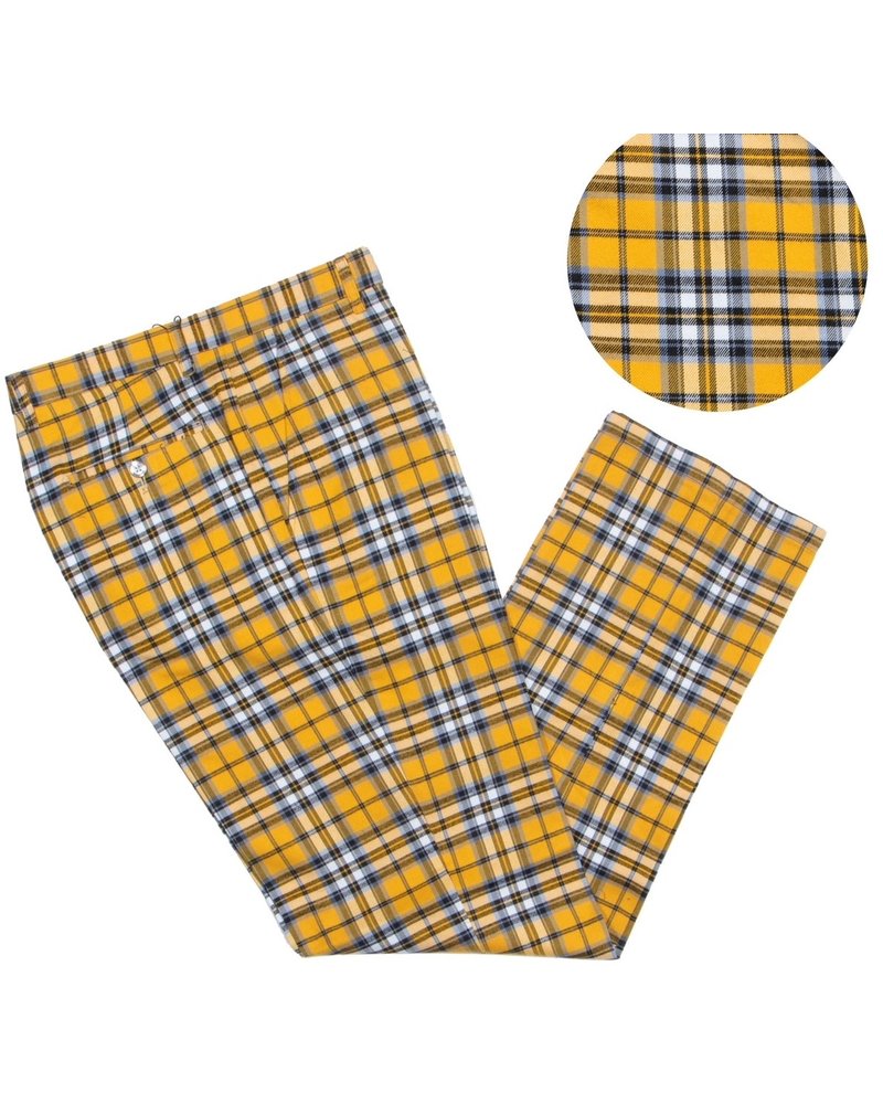 Prestige Flat Front Plaid Slack