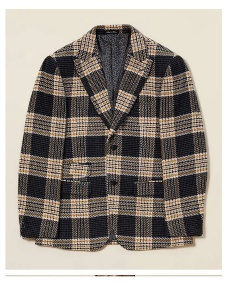 Inserch Inserch Wool Plaid Blazer