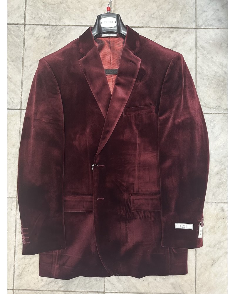 Velour 2B Smoking Blazer