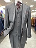 Vitali Vitali Window Pane Vested Suit