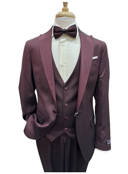 Amonce Amonce Peak Lapel Tuxedo Slim Fit