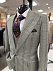 Tiglio Tiglio Window Pane Plaid Vested Suit (Orvietto)