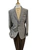 Tiglio Tiglio 2B Window Pane Blazer