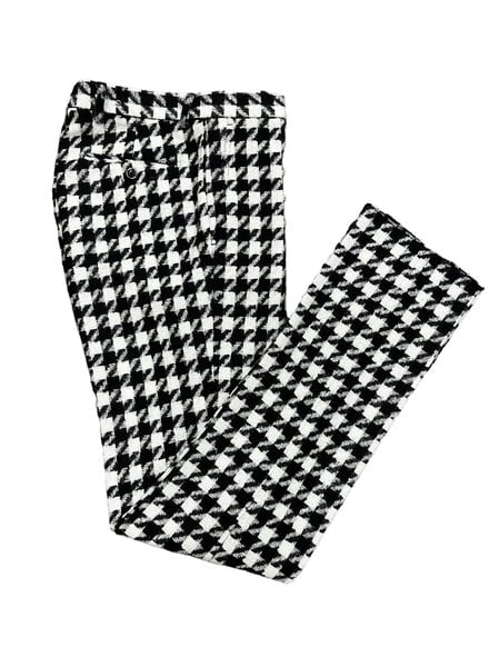 Inserch Inserch Wool Houndstooth Slack